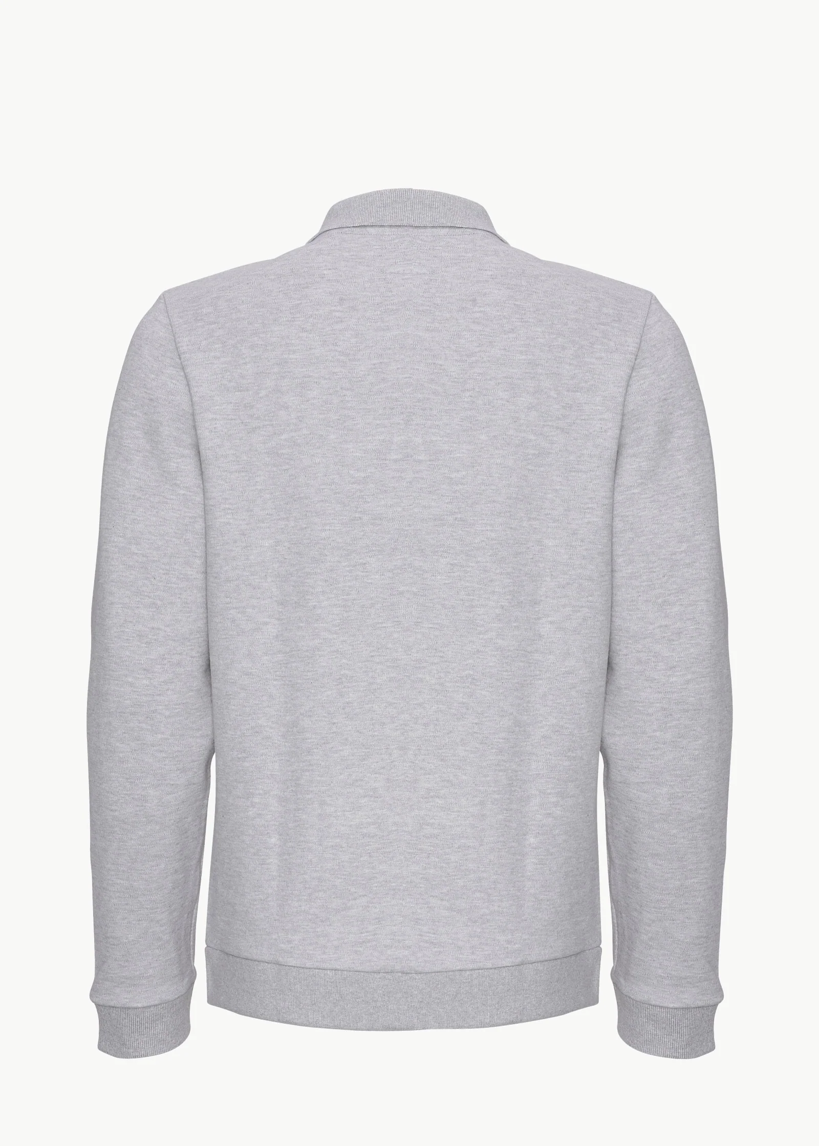 Jersey Cardigan, Ash Grey - Image 3