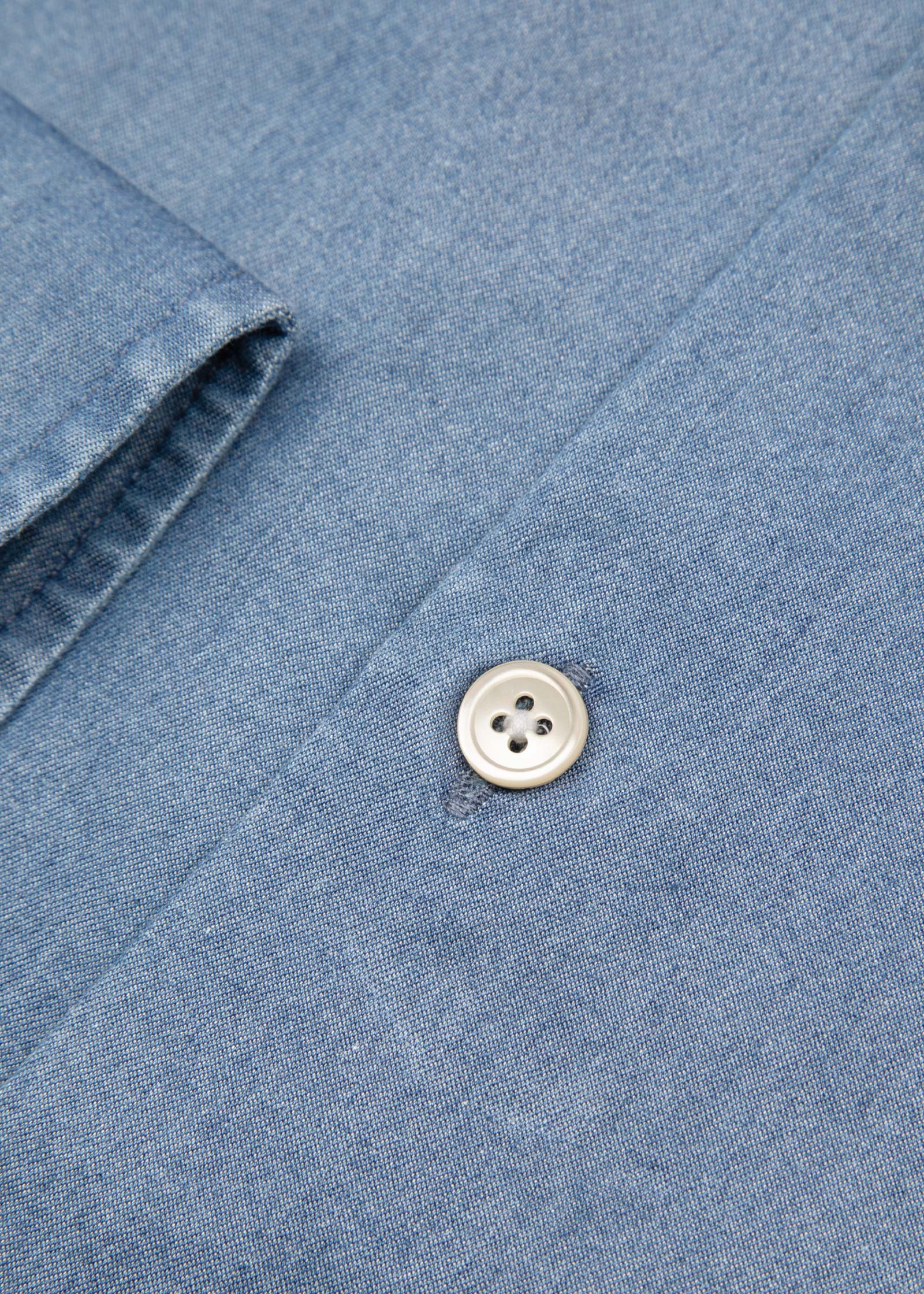 Denim Shirt, Light Blue - Image 10
