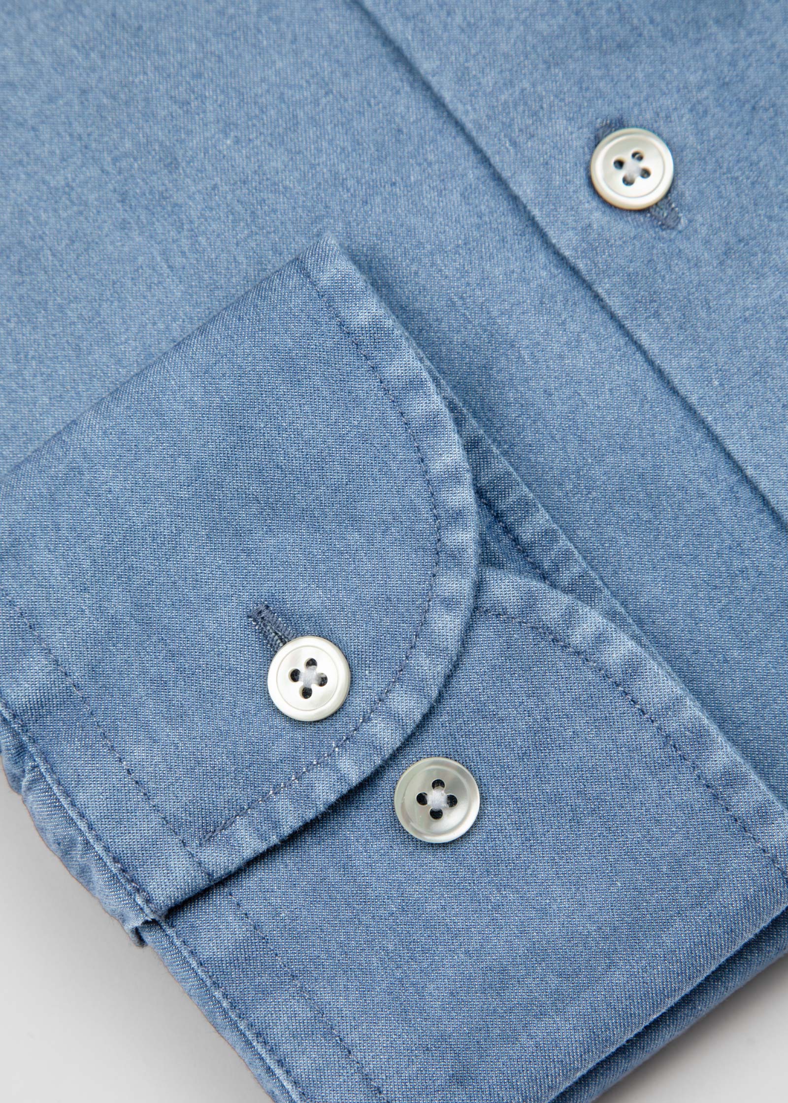 Denim Shirt, Light Blue - Image 11
