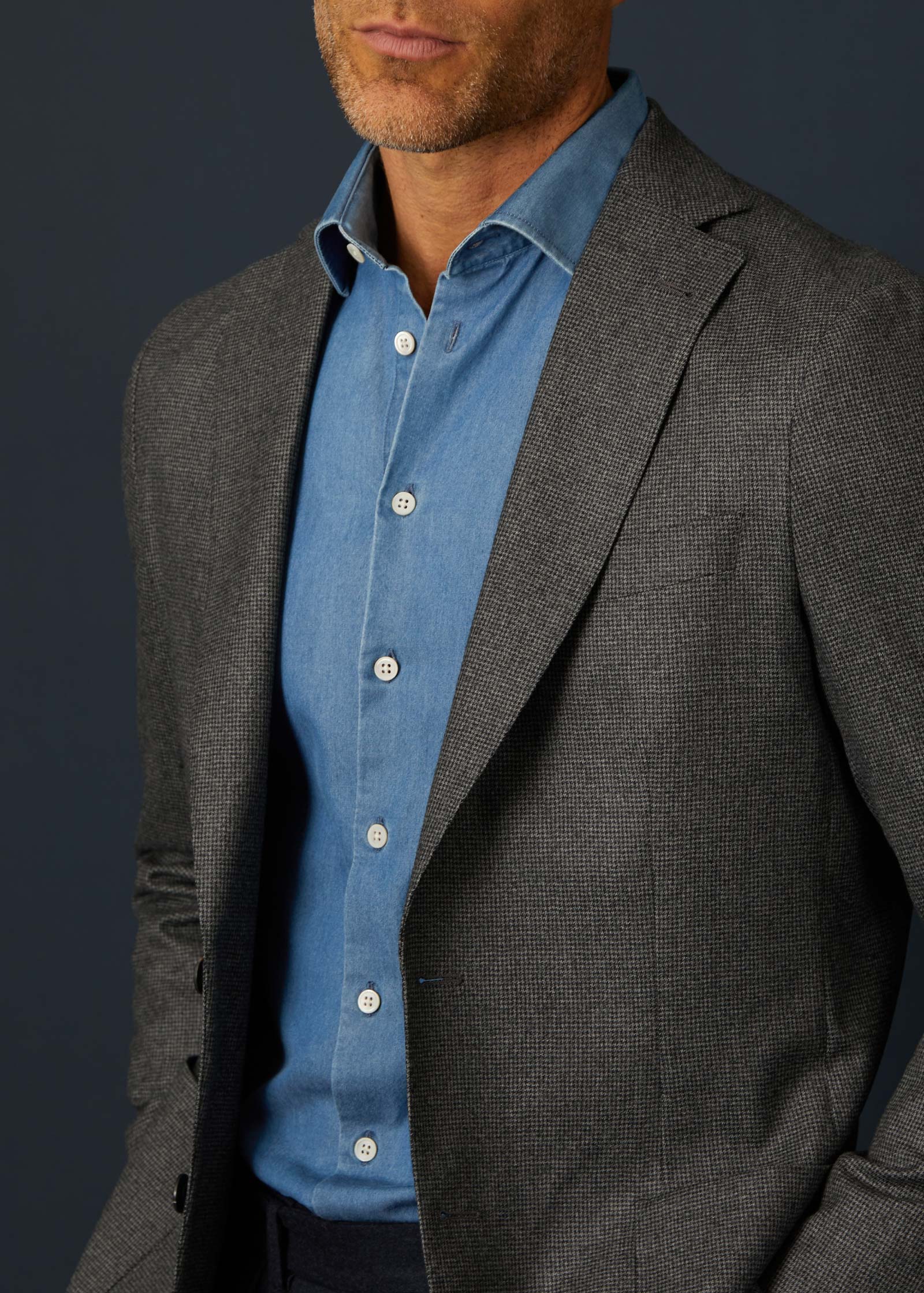 Denim Shirt, Light Blue - Image 5