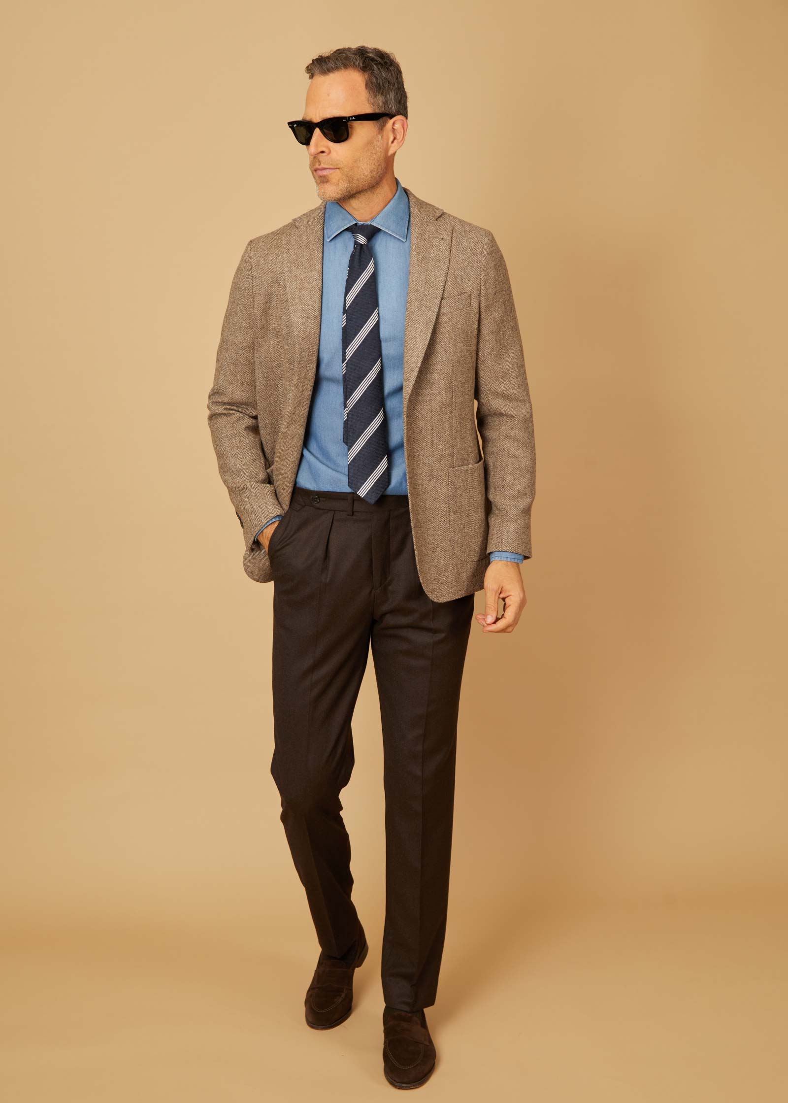 Denim Shirt, Light Blue - Image 8