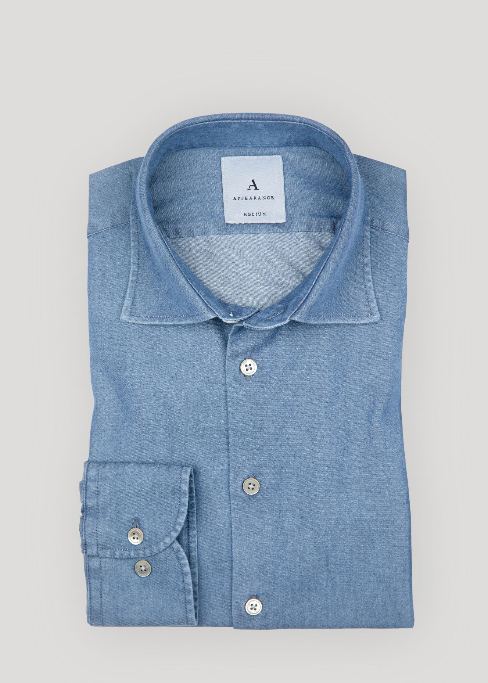 Denim Shirt, Light Blue - Image 9