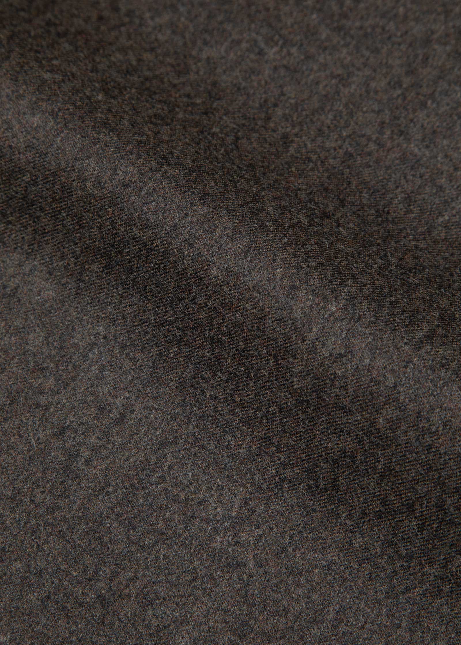 Flannel Blouson Jacket, Dark Brown - Image 11