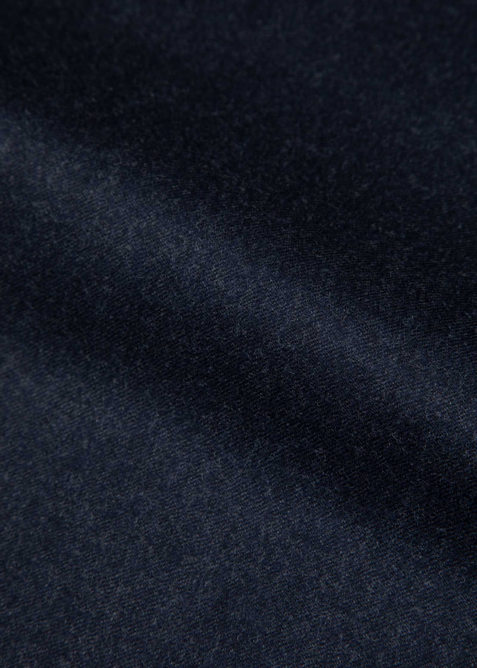 Flannel Blouson Jacket, Navy - Image 14