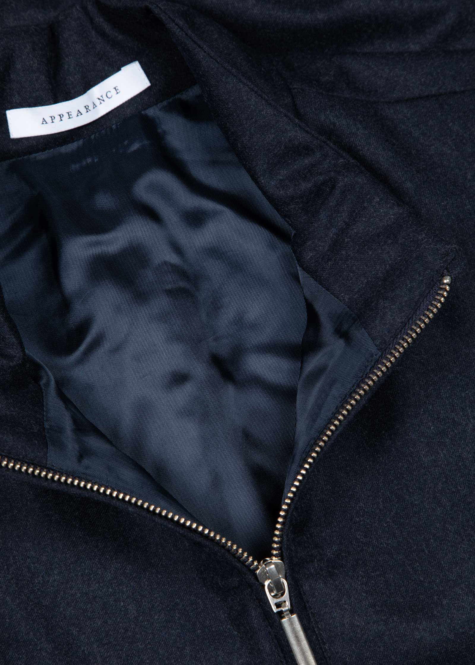 Flannel Blouson Vest 2.0, Navy - Image 6