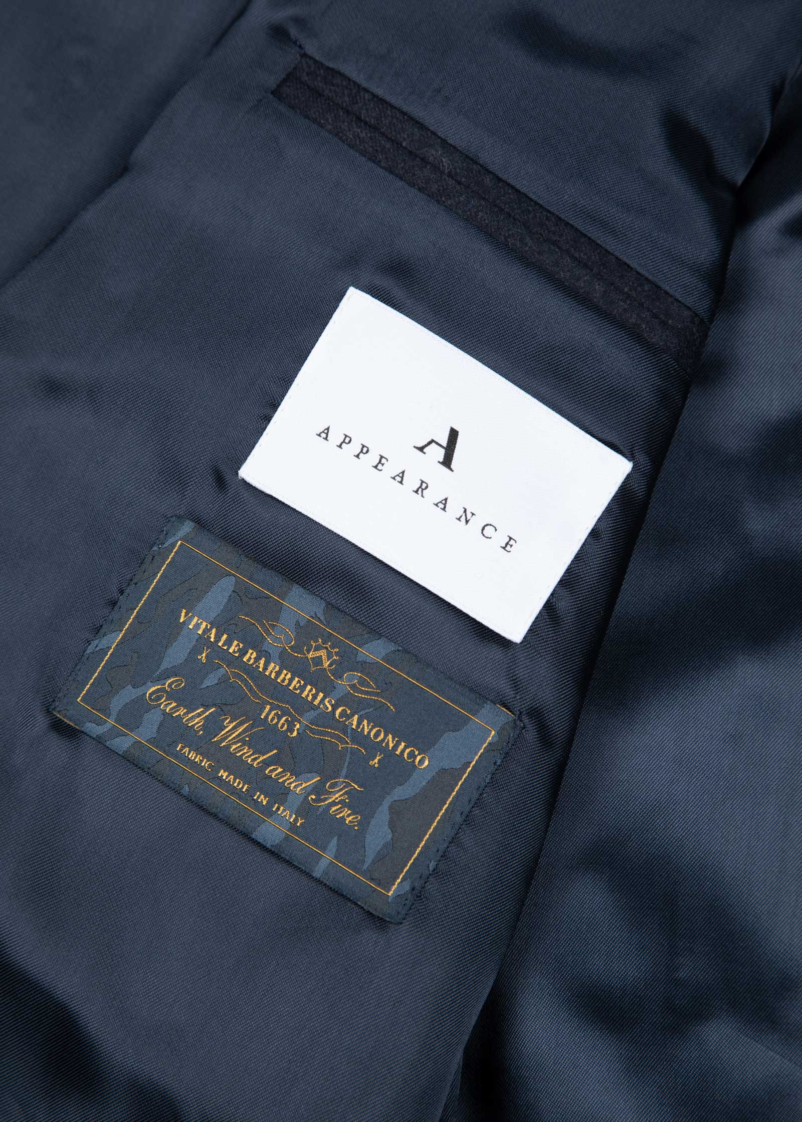 Flannel Blouson Vest 2.0, Navy - Image 9