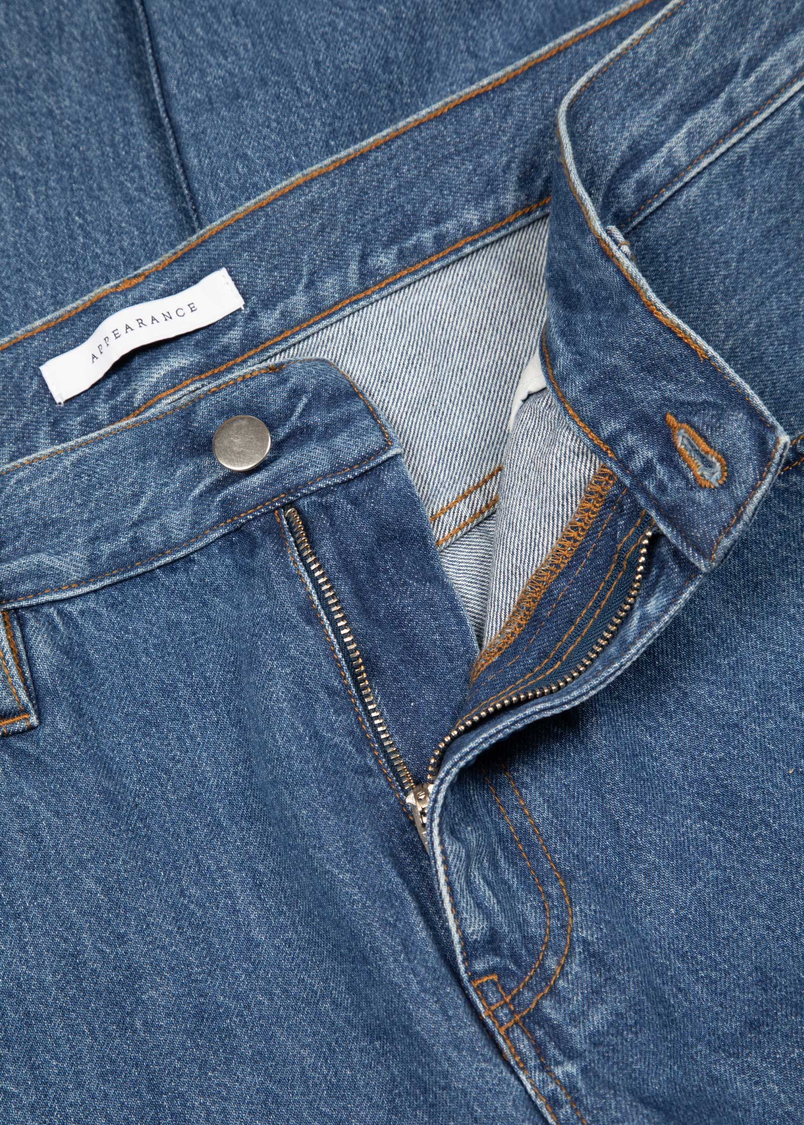 Jeans, Mid Blue, Regular Fit - Image 3