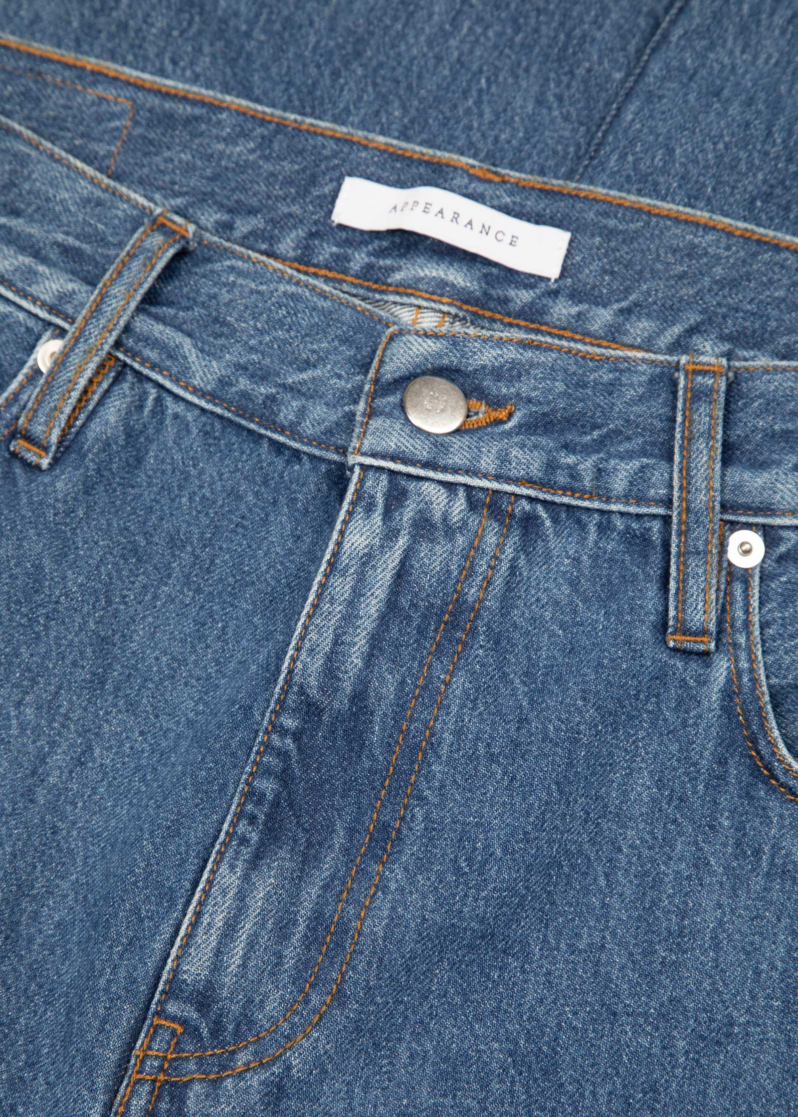 Jeans, Mid Blue, Regular Fit - Image 4