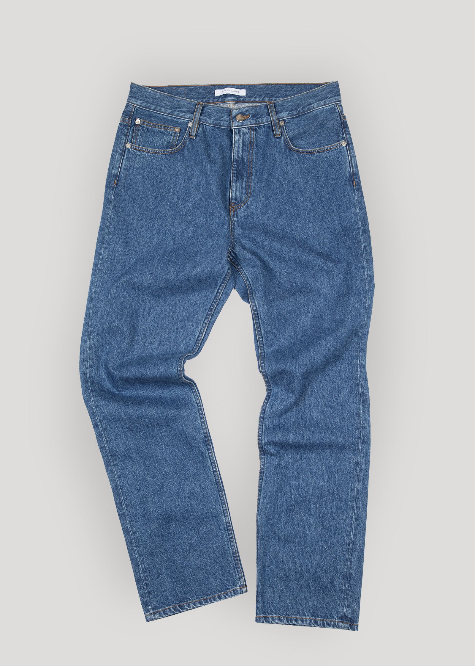 Jeans, Mid Blue, Regular Fit - Image 9