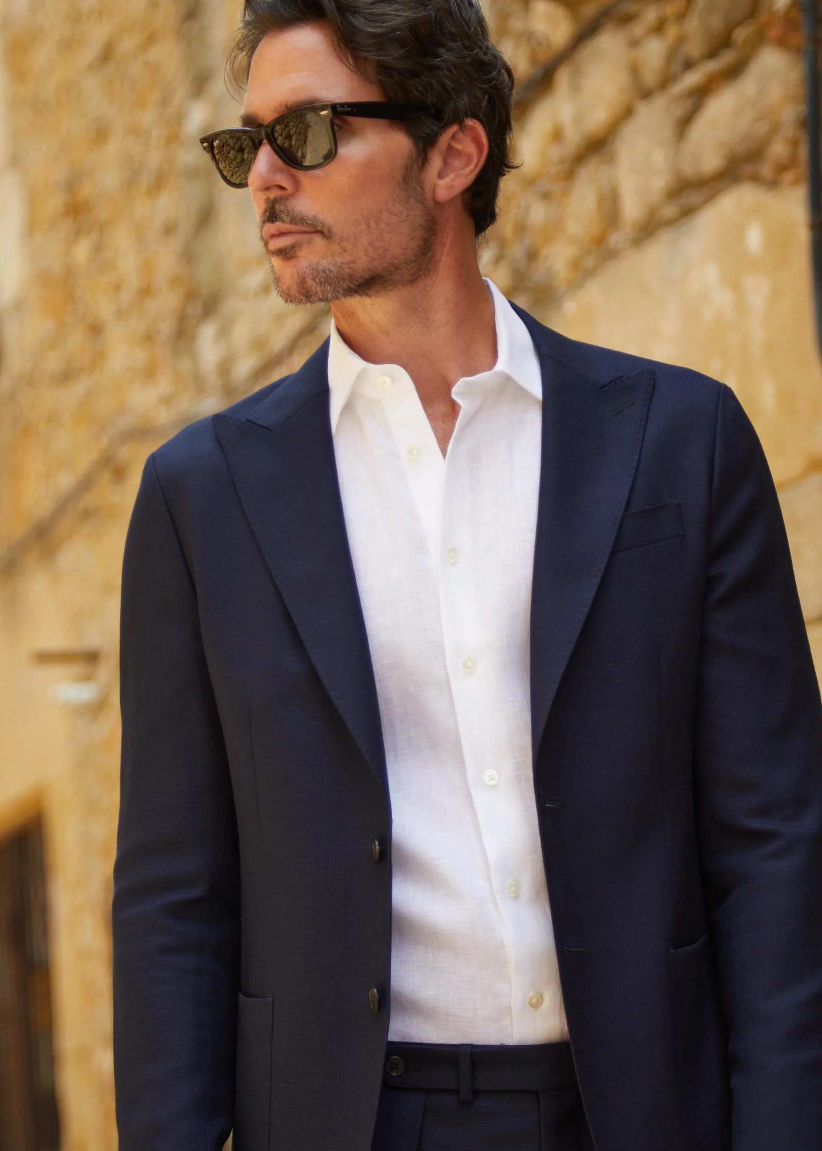 Linen Shirt, Pure White - Image 4