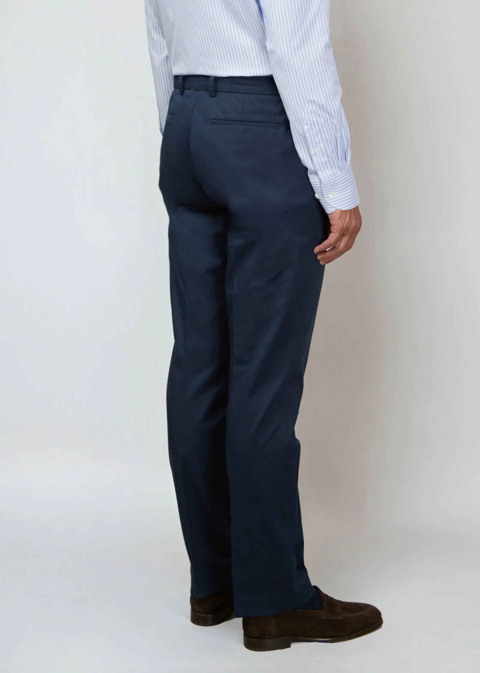 Regular-Fit Chino Trouser, Navy - Image 5