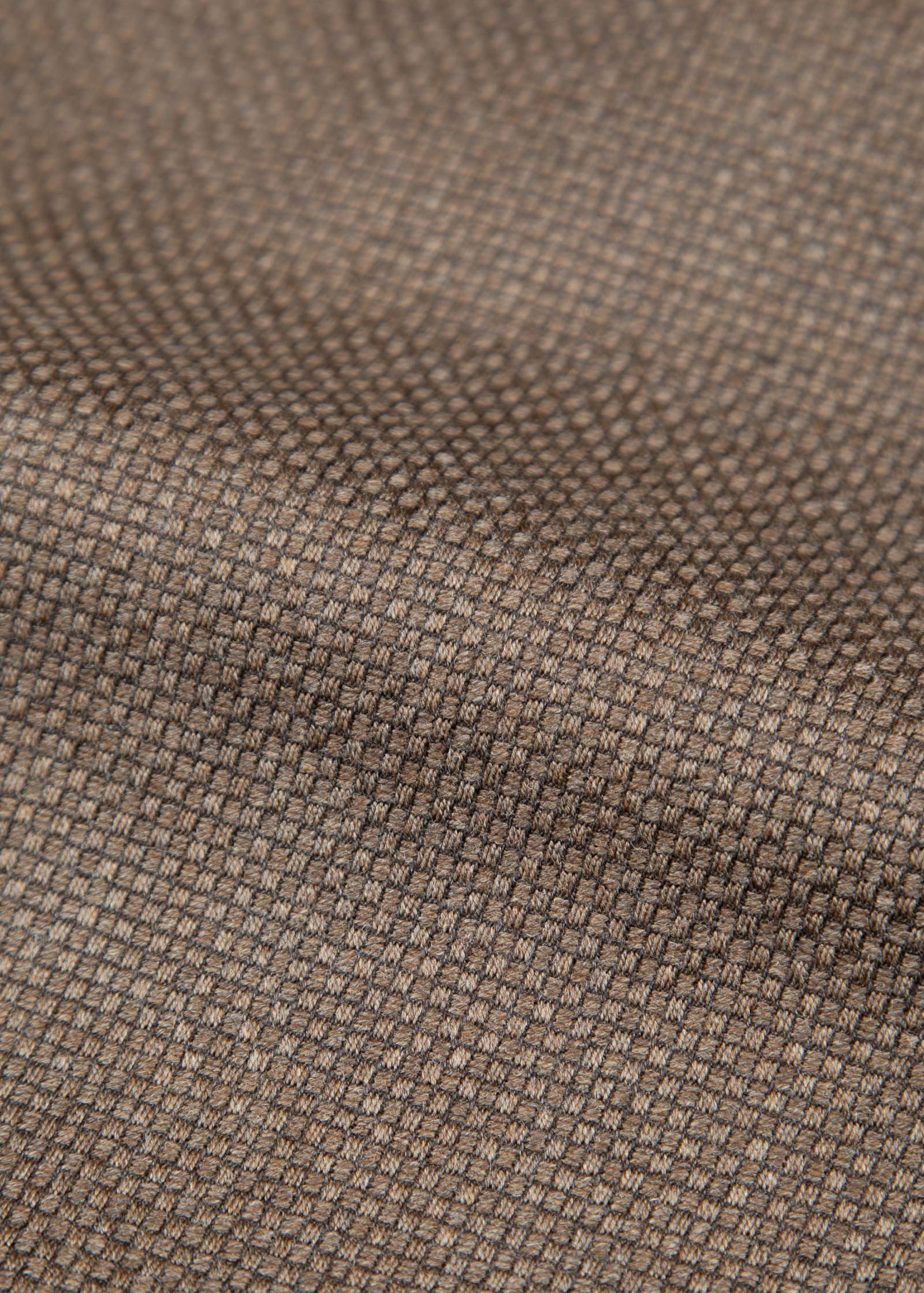 Soft Hopsack Blazer, Unstructured, Mid Brown - Image 9