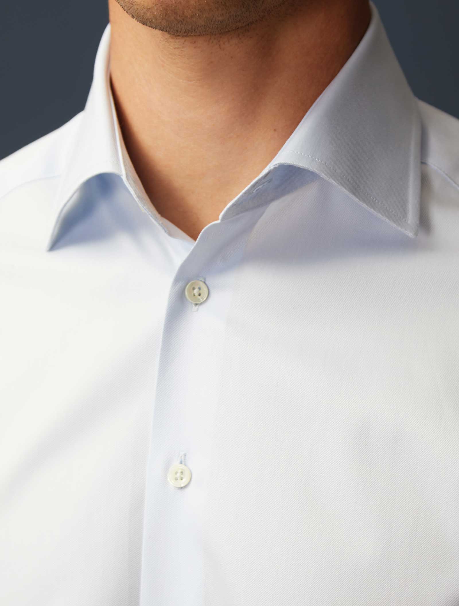 Twill Shirt, Pale Blue - Image 3