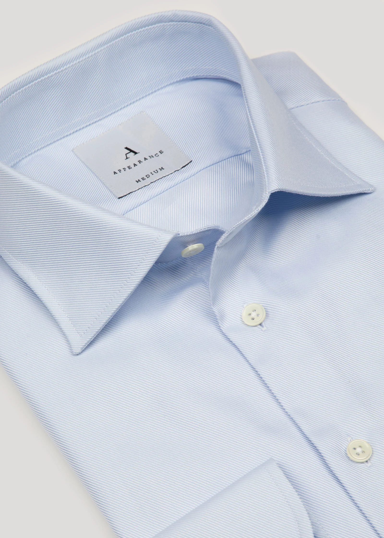 Twill Shirt, Pale Blue Deep Twill - Image 6