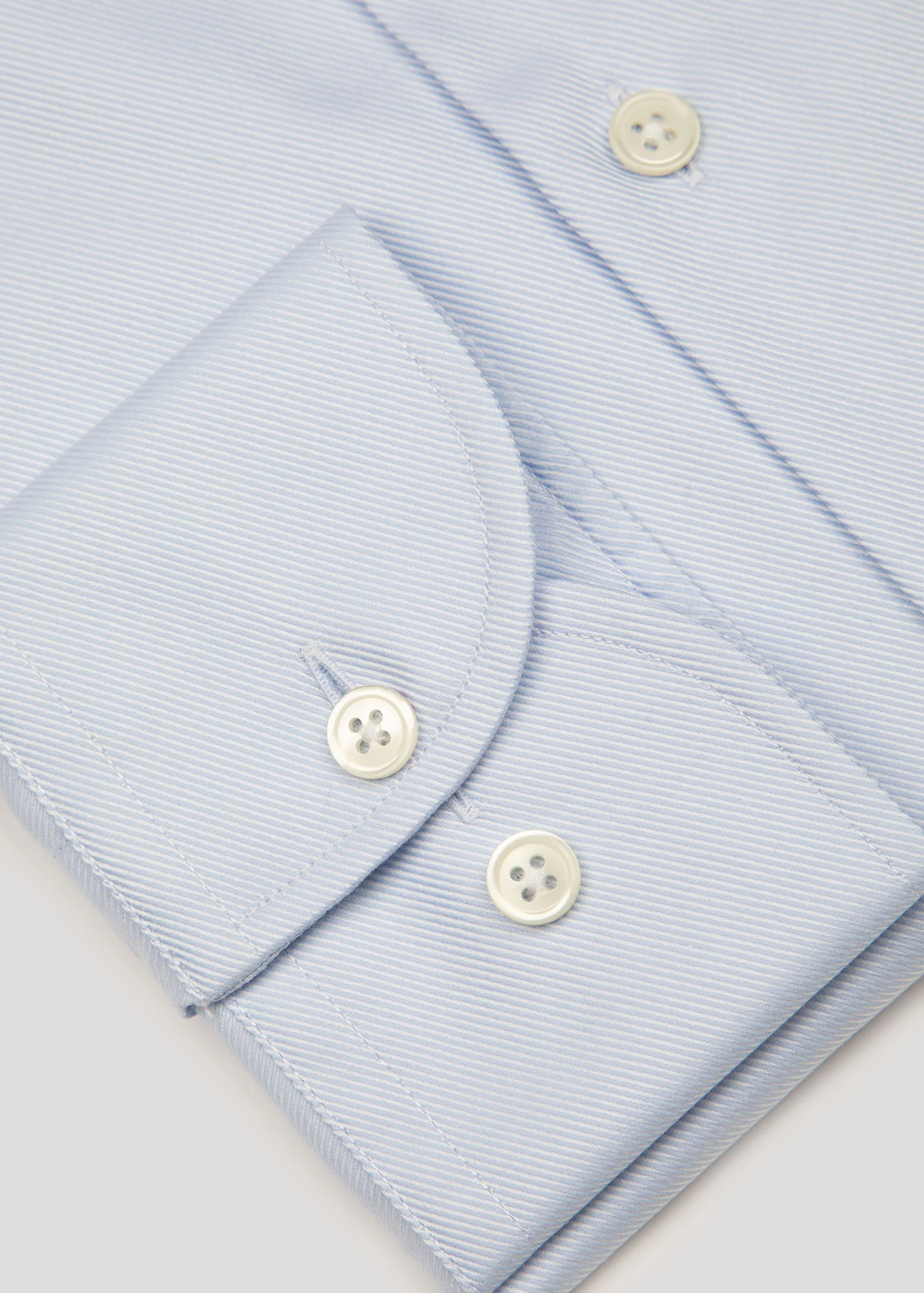 Twill Shirt, Pale Blue Deep Twill - Image 7