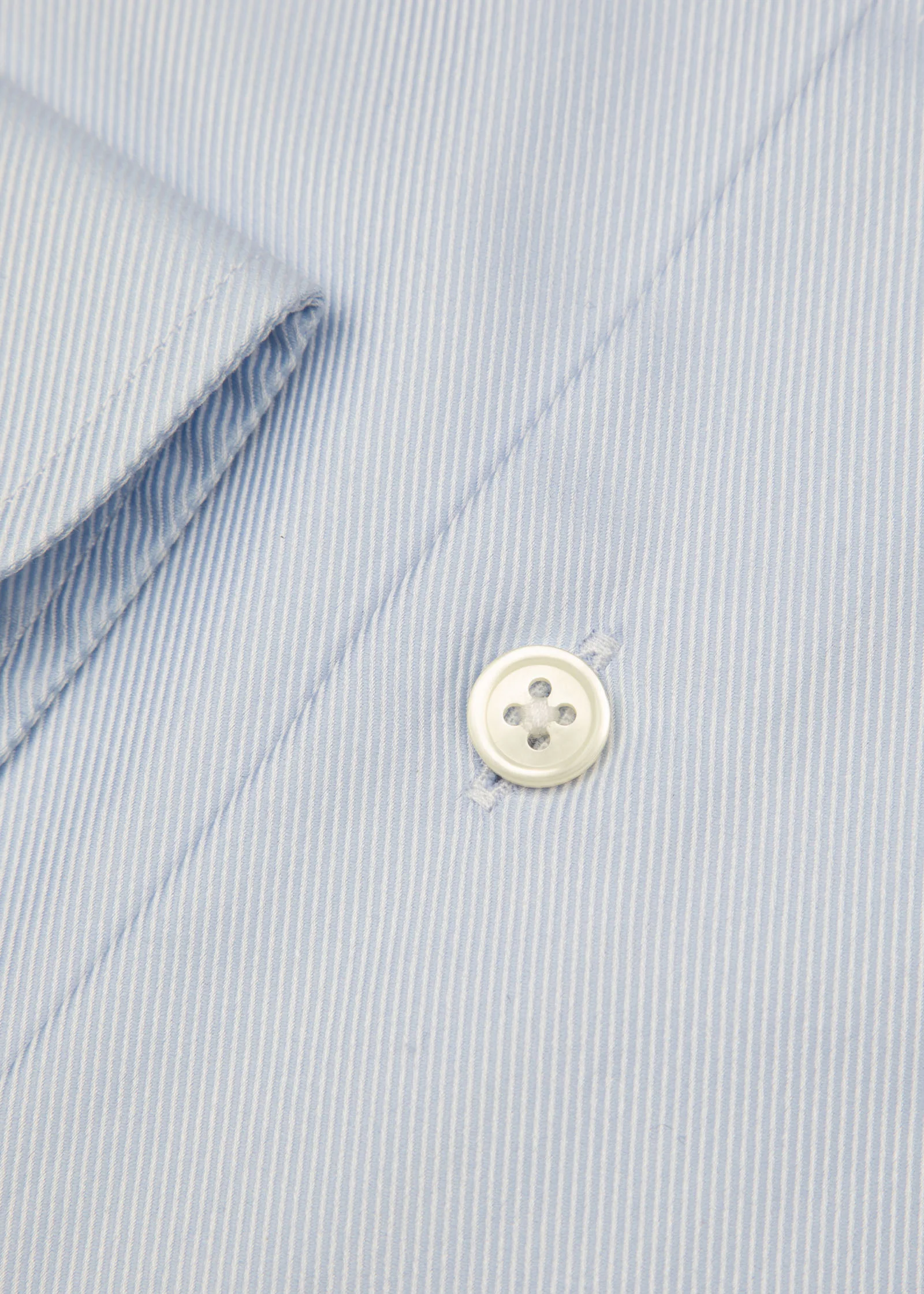 Twill Shirt, Pale Blue Deep Twill - Image 8