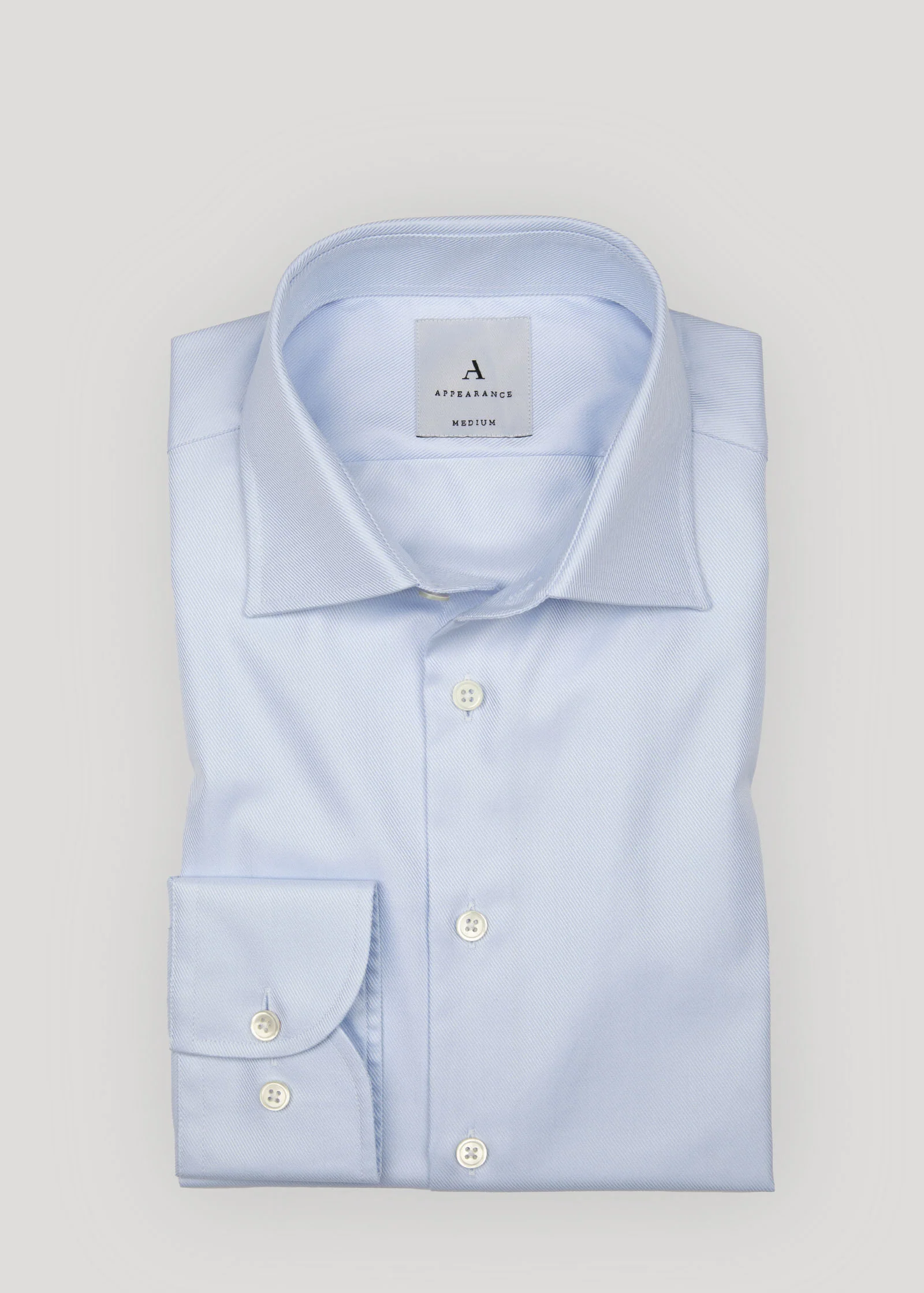 Twill Shirt, Pale Blue Deep Twill - Image 9