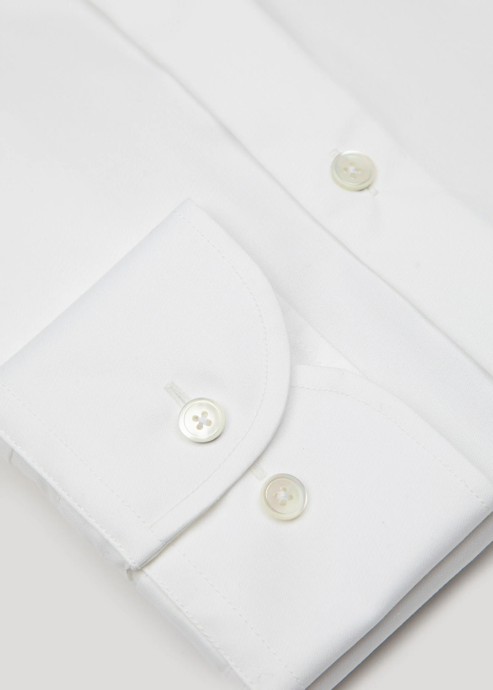 Twill Shirt, Pure White - Image 11