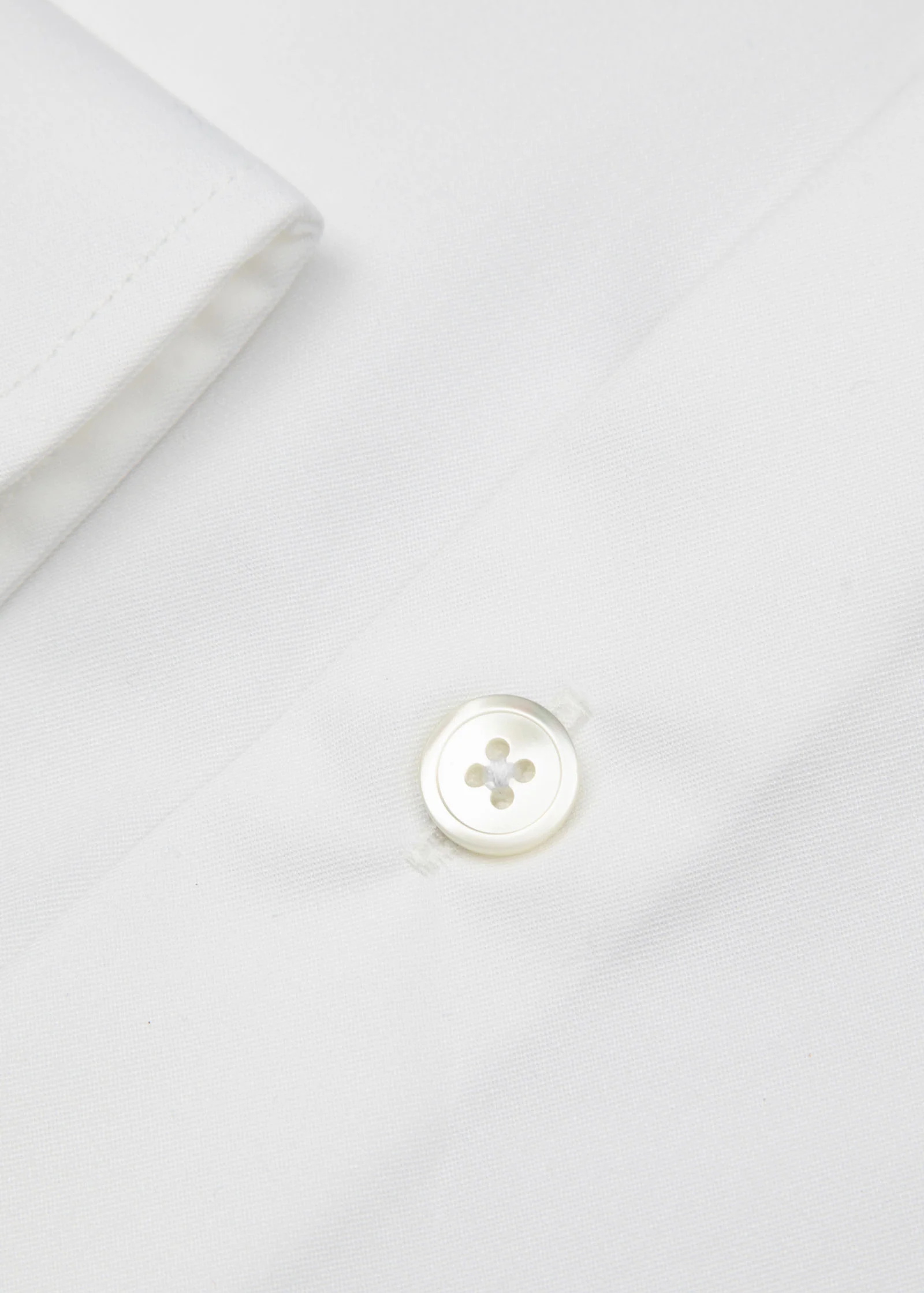 Twill Shirt, Pure White - Image 12