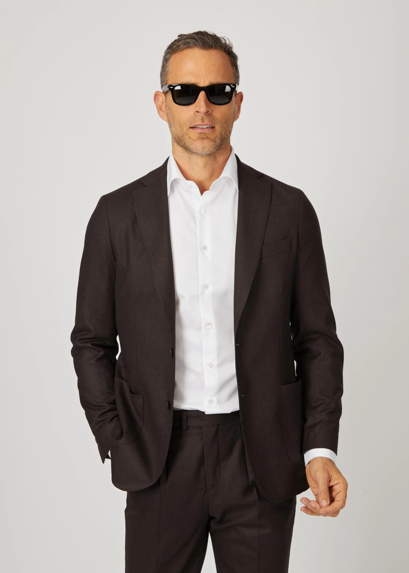 Twill Shirt, Pure White - Image 5